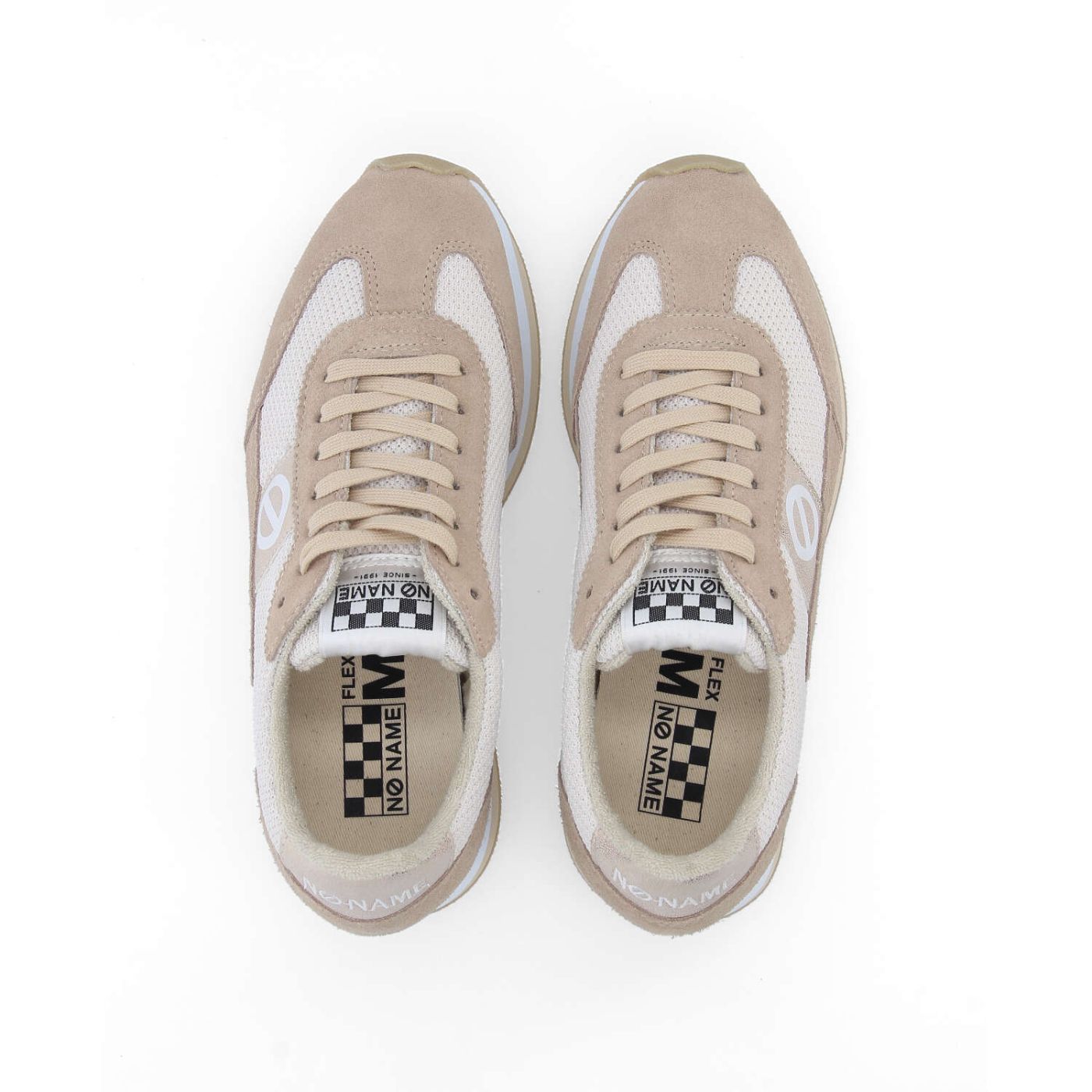 FLEX M JOGGER W - SDE/S.KNIT/GLOW - PALE PINK/OFF WHITE/GOLD